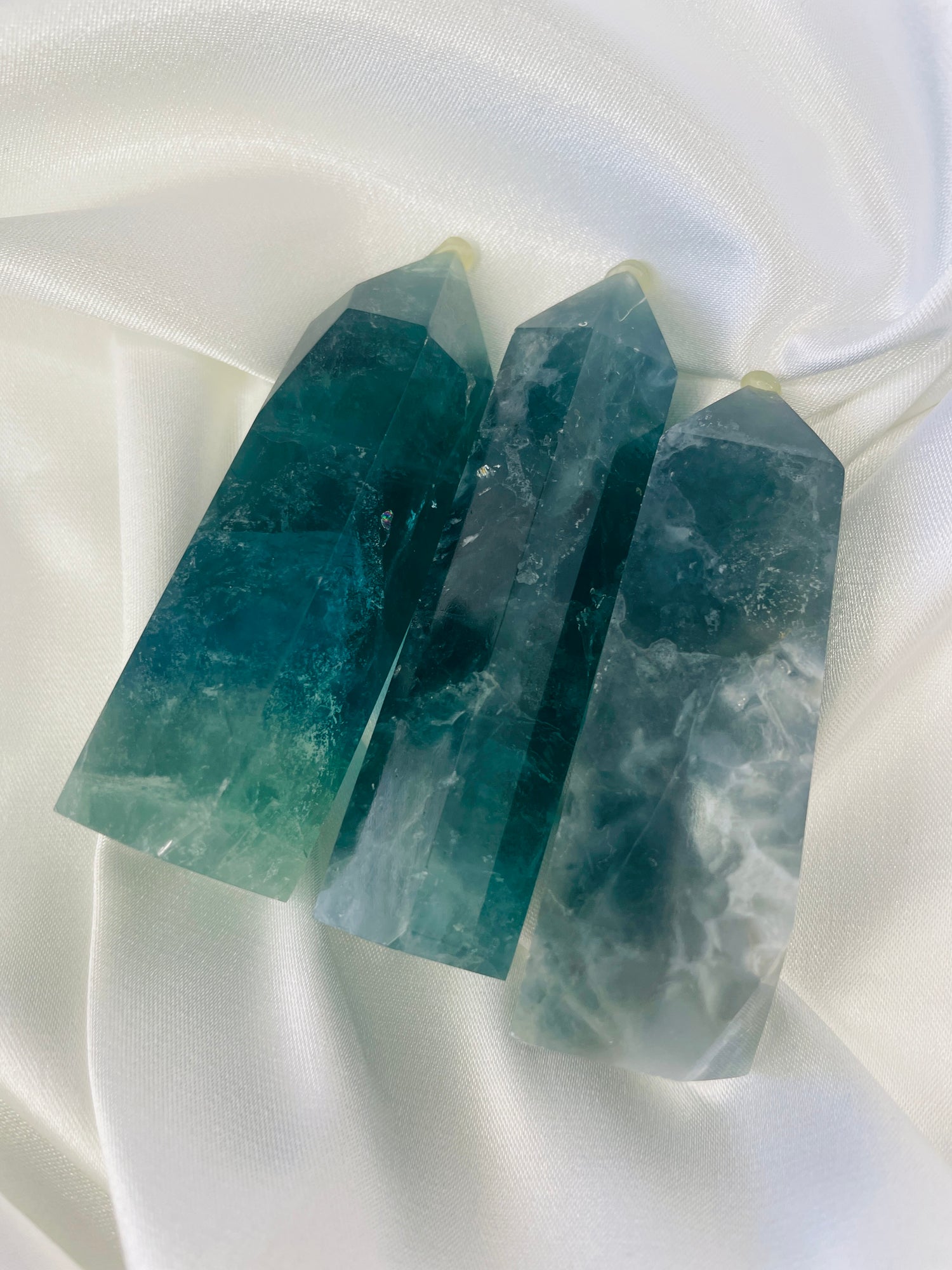 Blue Fluorite Towers